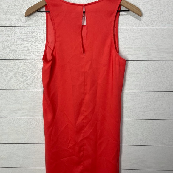 Nom De Plume Coral Sleeveless Dress Size Small - Picture 2 of 12